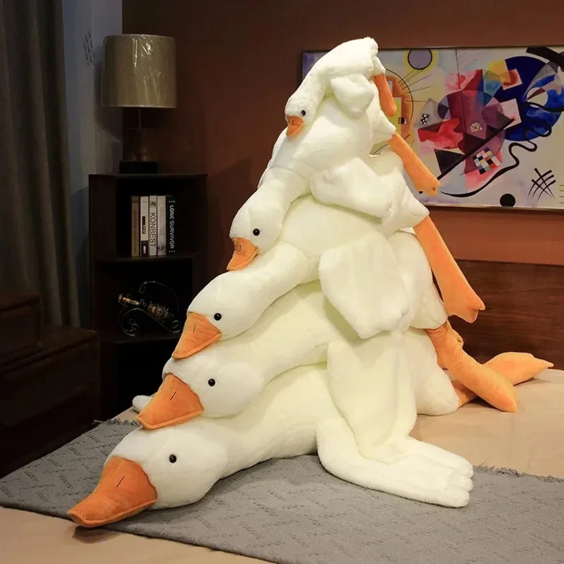 Giant Goose Stuffed Animal – Soft and Cute Plush Toy (50-160cm) 259274