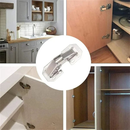 6 Pcs Hydraulic Soft-Close Hinge for Kitchen Cabinets – 90-Degree, Easy Replacement Fit 1005008518869353-al