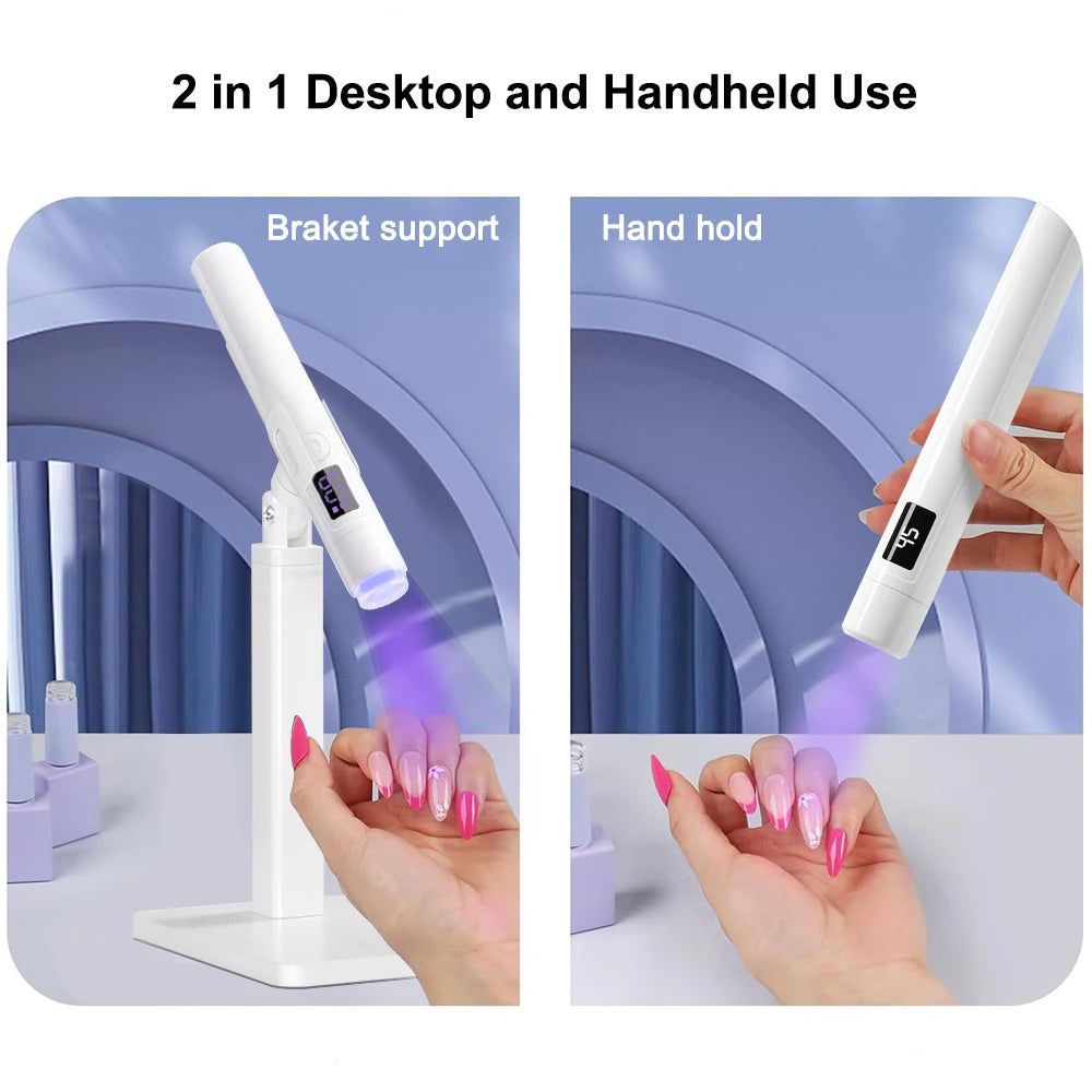 Portable Uv Nail Dryer For Gel Polish Quick Drying