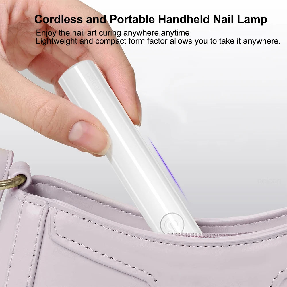 Portable Uv Nail Dryer For Gel Polish Quick Drying