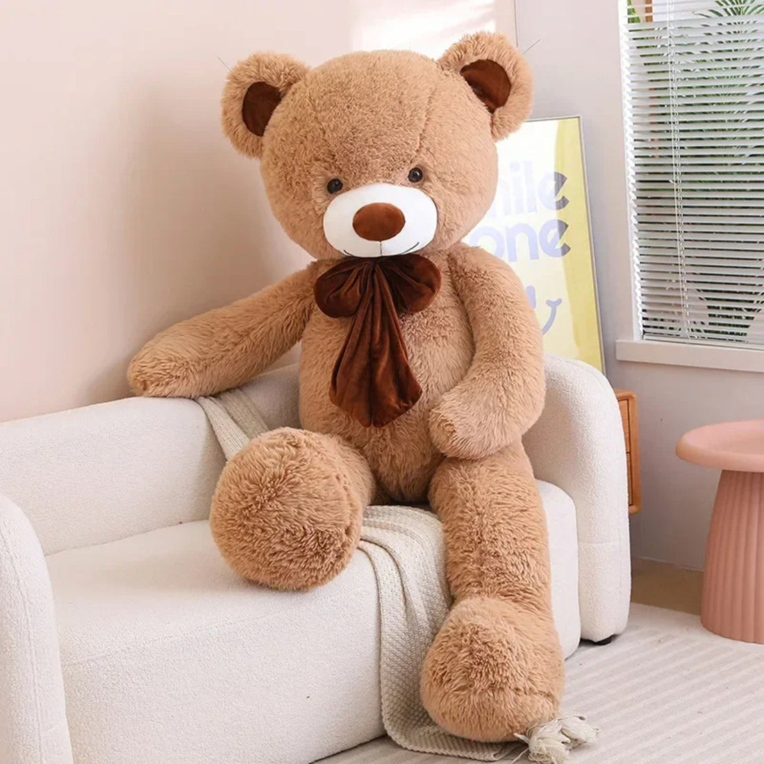 Soft Big Teddy Bear for Cuddling – Cute Plush Toy Gift 329257