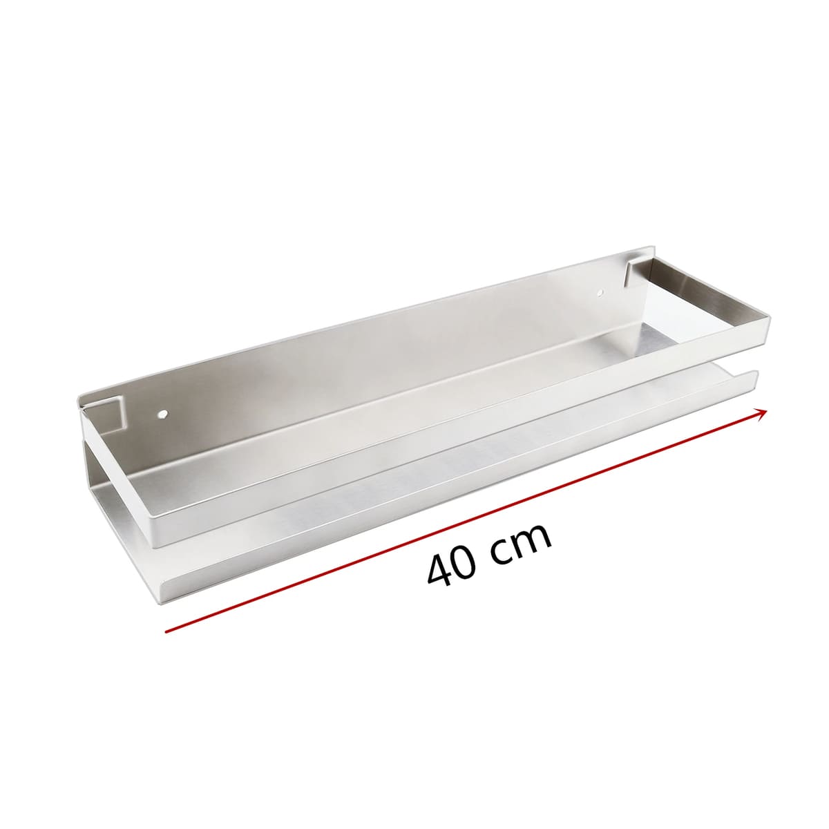 Stainless Steel Wall Shower Shelf for Bathroom - Small Storage Organiser Rack 1005004093663383-al