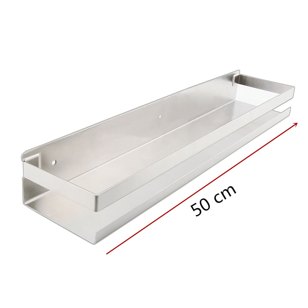 Stainless Steel Wall Shower Shelf for Bathroom - Small Storage Organiser Rack 1005004093663383-al