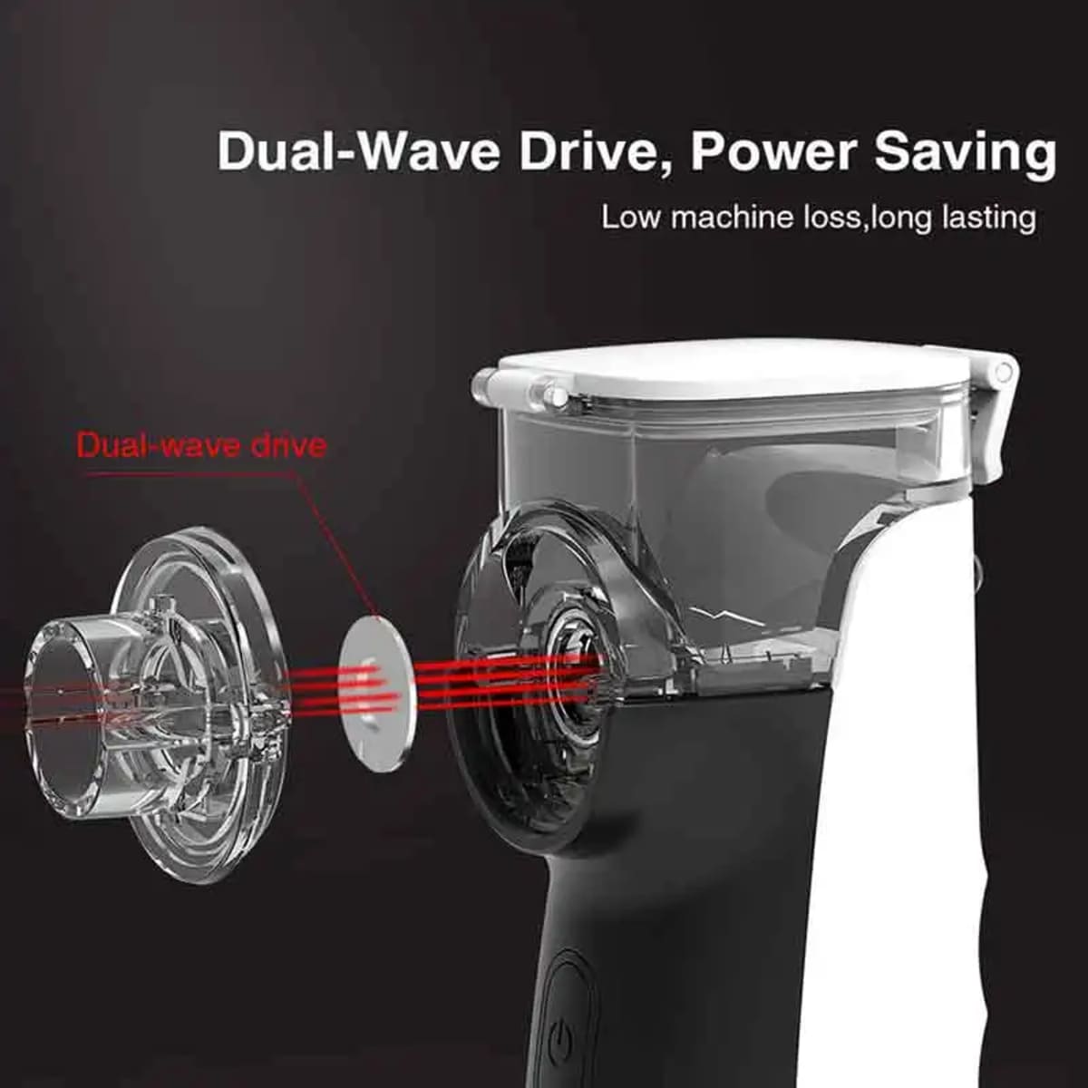 Rechargeable Portable Nebulizer Machine for Asthma and Breathing Relief