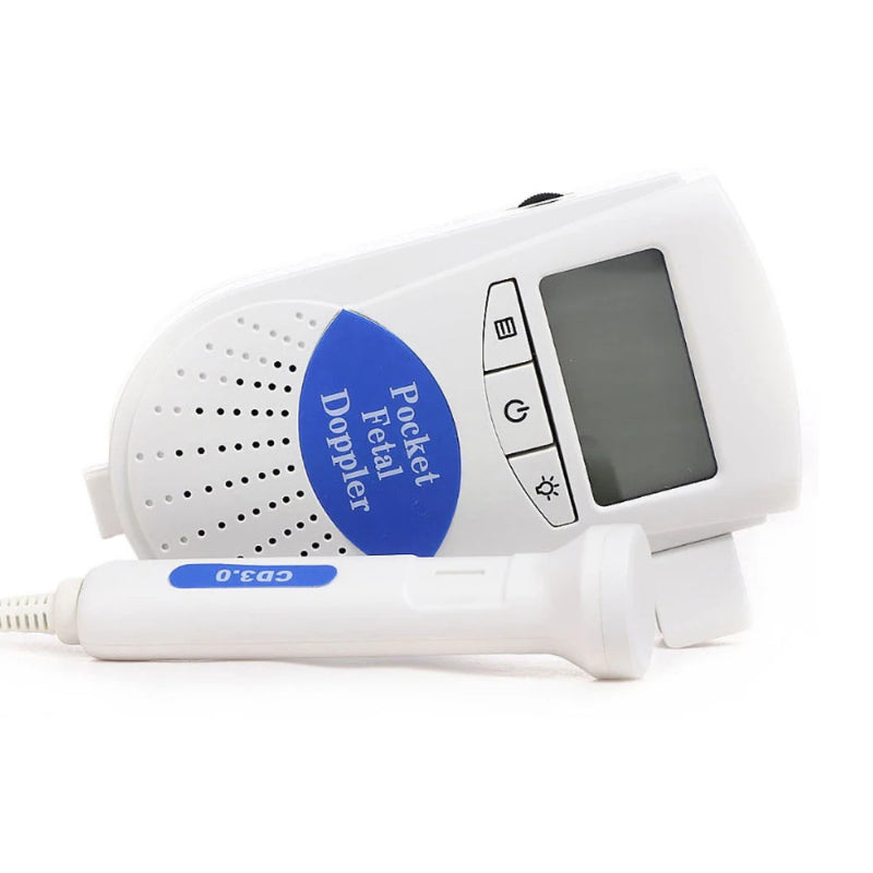 Portable Baby Heartbeat Monitor Pocket Fetal Doppler 8142358347976-al