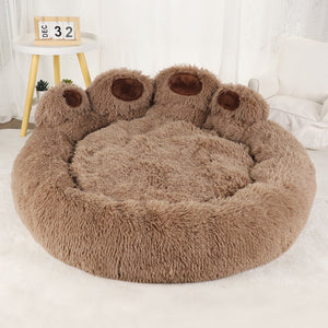 Washable Plush Dog Bed For Small And Large Pets