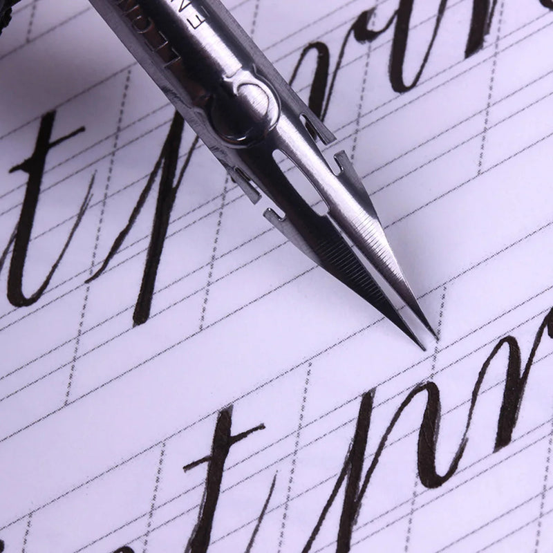 Smooth G Nib Fountain Pen for Writing - Metal Calligraphy Pen