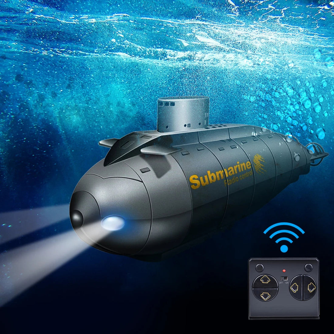 Electric Remote Control Submarine for Pool - Underwater mini Toy 1005005877195107_black