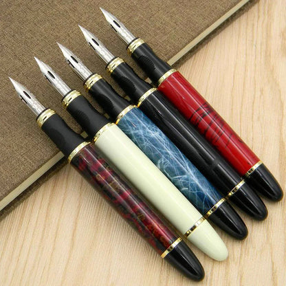 Smooth G Nib Fountain Pen for Writing - Metal Calligraphy Pen