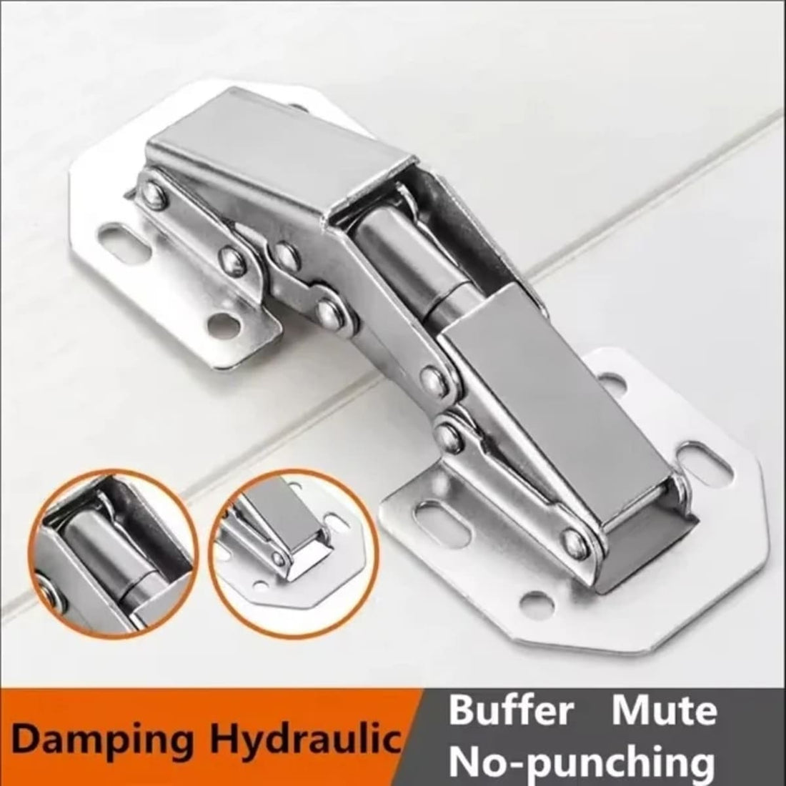 6 Pcs Hydraulic Soft-Close Hinge for Kitchen Cabinets – 90-Degree, Easy Replacement Fit 1005008518869353-al