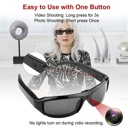 Professional Video Recording Eyeglasses - Full HD with Audio Recording