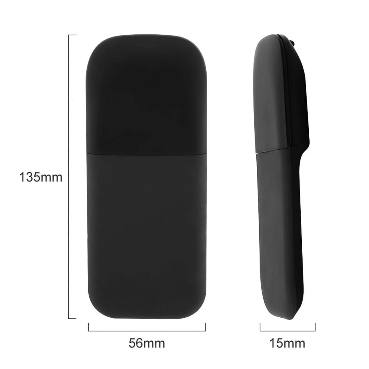 Silent Click Arc Mouse with Bluetooth Wireless and Foldable Design 1005006349266311-al