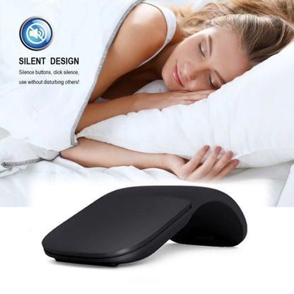 Silent Click Arc Mouse with Bluetooth Wireless and Foldable Design 1005006349266311-al
