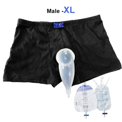 Male Leg Urine Bag - Wearable and Portable Collector 338944