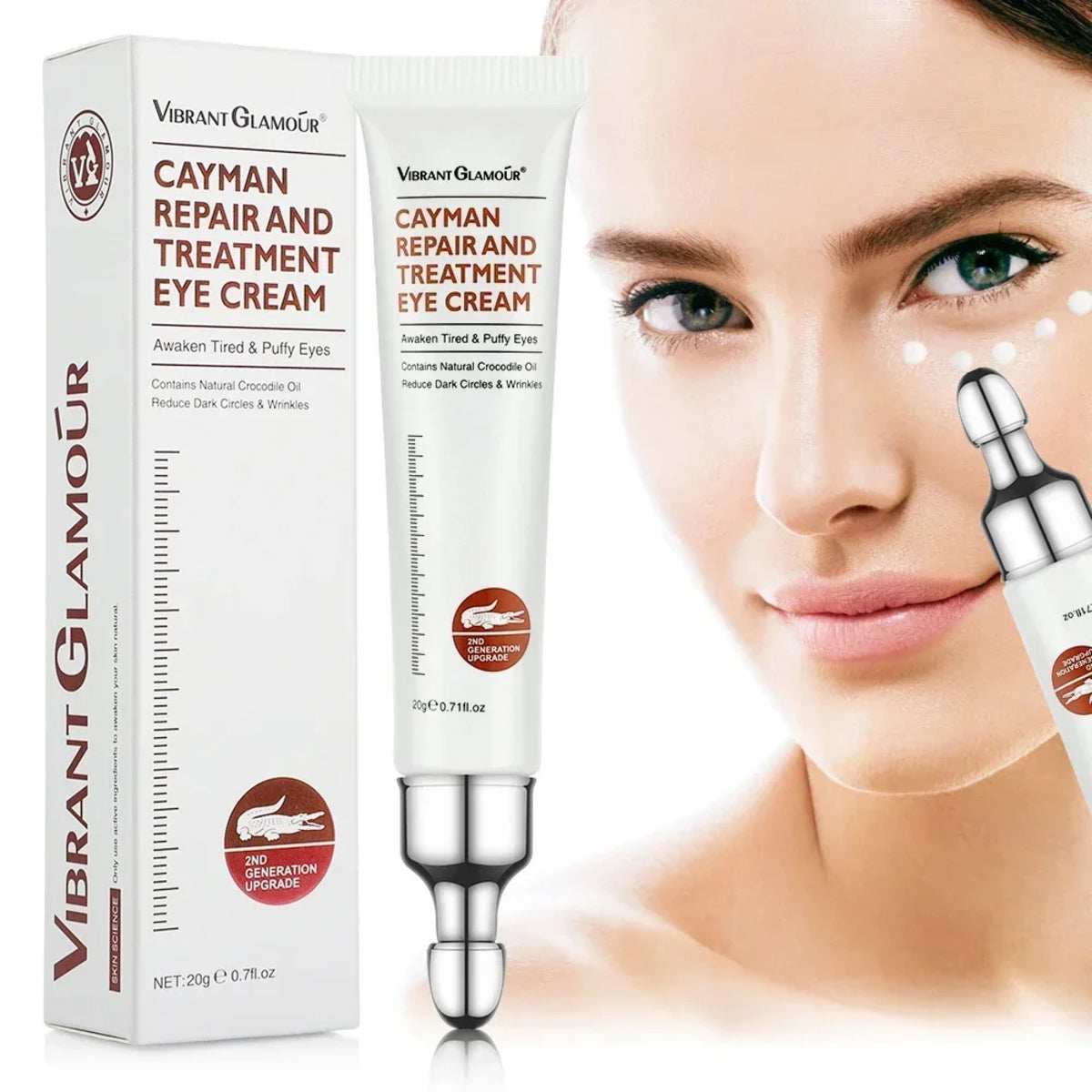 Moisturising Eye Cream for Dark Circles Wrinkles Collagen Repair Puffy Eyes