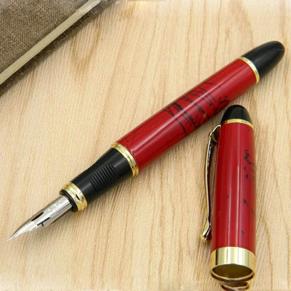 Smooth G Nib Fountain Pen for Writing - Metal Calligraphy Pen