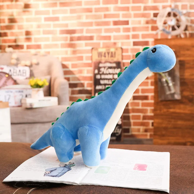 50/80 Cm Long Neck Dino Pillow Plush 3D Stuffed Animal Brachiosaurus