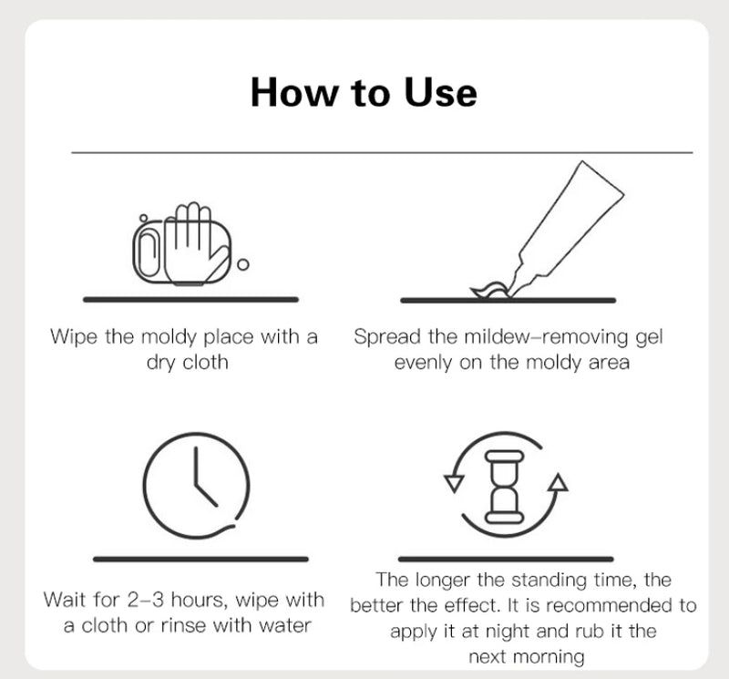 Magic Household Mold Remover Gel