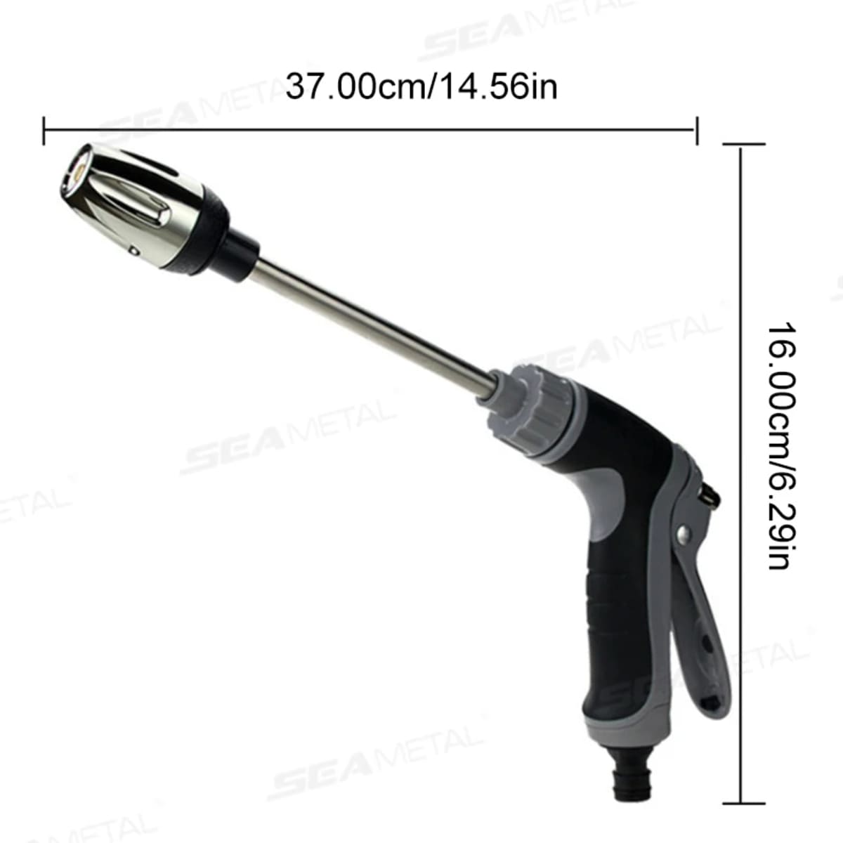 High Pressure Car Wash Sprayer - Adjustable Water Gun, Garden Hose Nozzle 160445