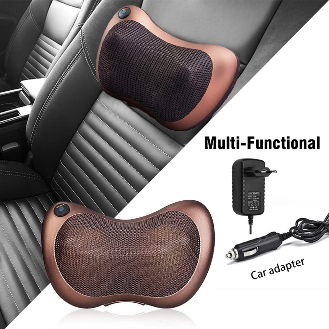 Heated Massage Pillow for Neck and Shoulder with Portable Design 1005008187289251-al