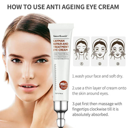 Moisturising Eye Cream for Dark Circles Wrinkles Collagen Repair Puffy Eyes
