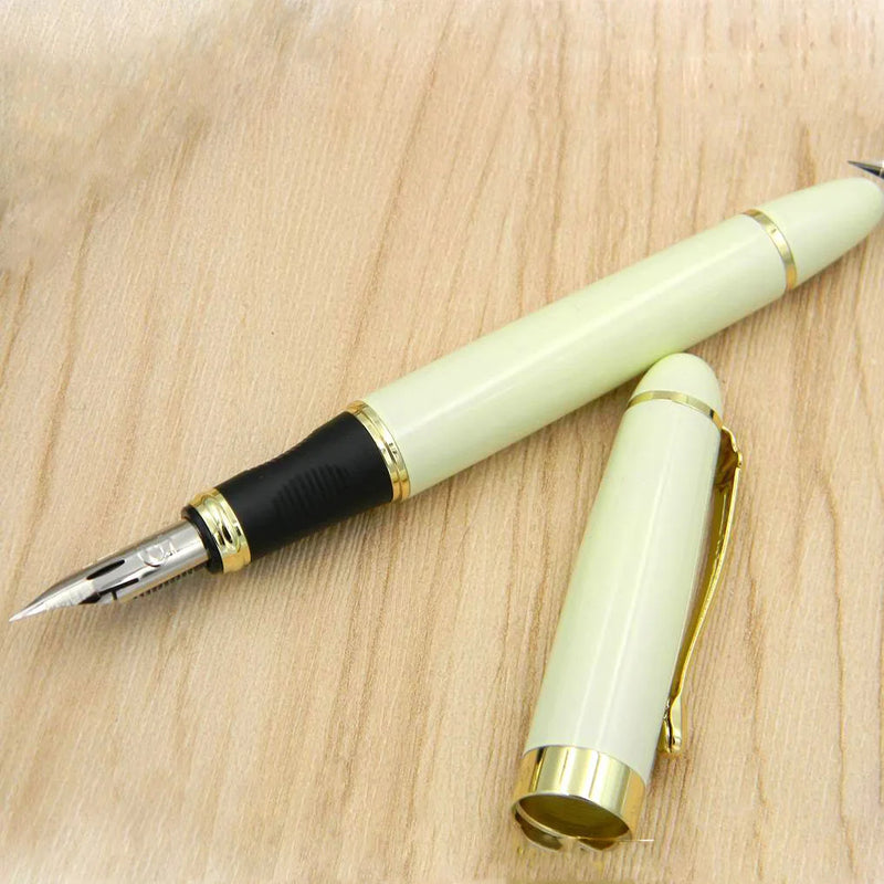 Smooth G Nib Fountain Pen for Writing - Metal Calligraphy Pen