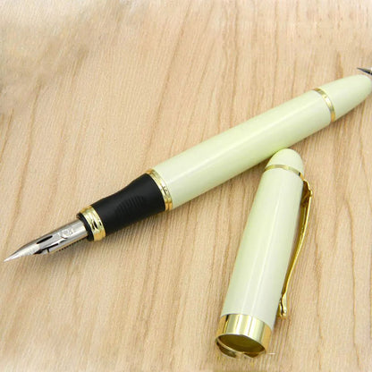 Smooth G Nib Fountain Pen for Writing - Metal Calligraphy Pen