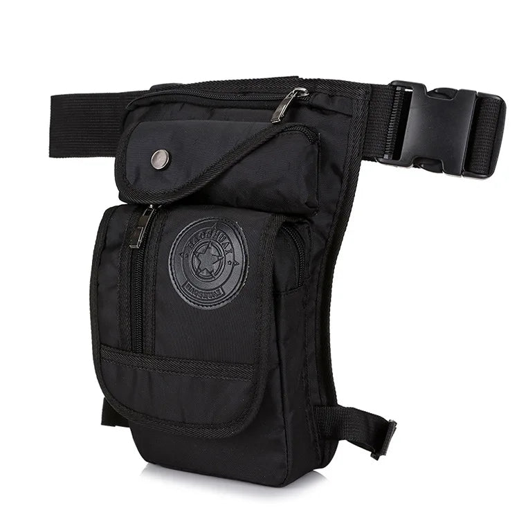 Outdoor Canvas Drop Leg Bag - Multi-Purpose Motorcycle Outdoor Travel, Hip Bag, Hiking, Climbing, Thigh Bag 7069733355718-1
