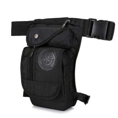 Outdoor Canvas Drop Leg Bag - Multi-Purpose Motorcycle Outdoor Travel, Hip Bag, Hiking, Climbing, Thigh Bag 7069733355718-1