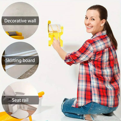 Multifunctional Paint Roller Brush for Edge and Color Separation 8142464286920-al