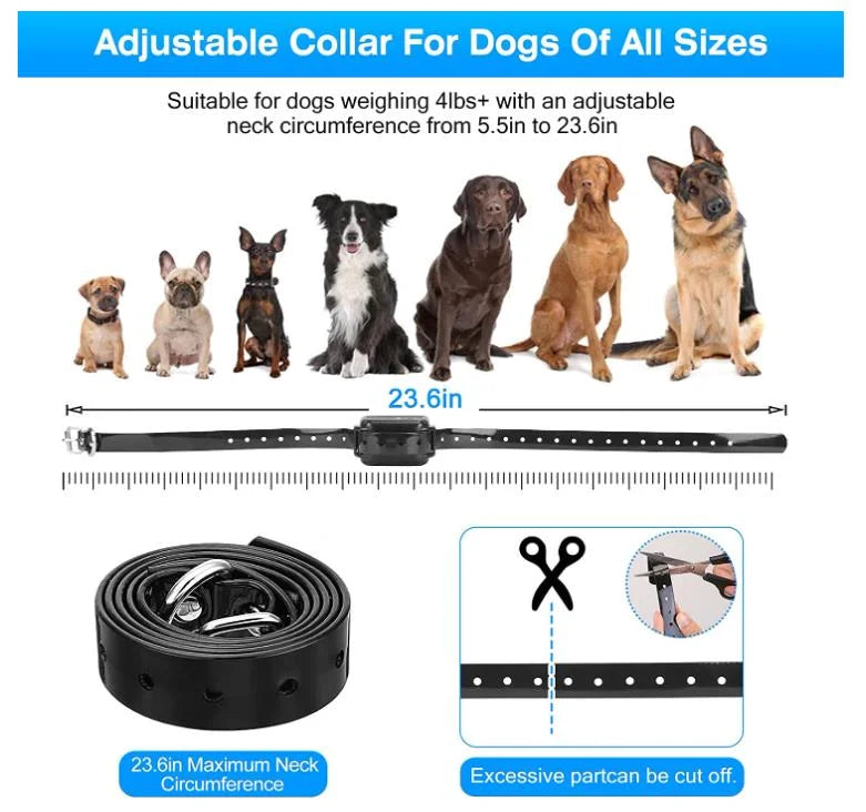 2-In-1 Wireless Dog Fence &Amp; Outdoor Training Collar, Dog Containment System