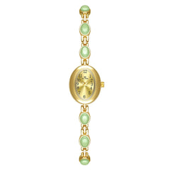 Elegant Vintage Gold Women's Quartz Wristwatch Bracelet