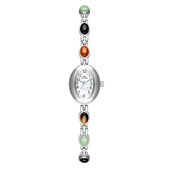 Elegant Vintage Gold Women's Quartz Wristwatch Bracelet