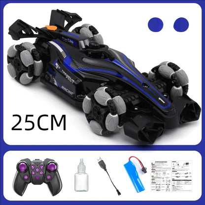 Rc Car Led Light 2.4G Radio Remote Control Cars Sports High Speed Drive Car Rc Watch Gesture F1 Formula Racing Boys Toy Supercar 4Y+