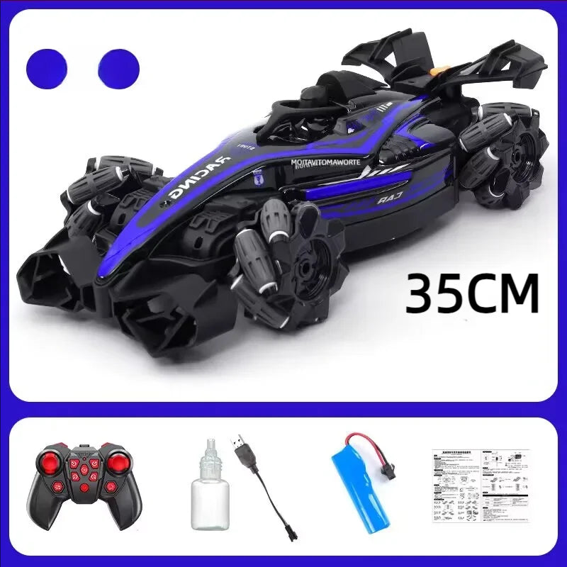 Rc Car Led Light 2.4G Radio Remote Control Cars Sports High Speed Drive Car Rc Watch Gesture F1 Formula Racing Boys Toy Supercar 4Y+
