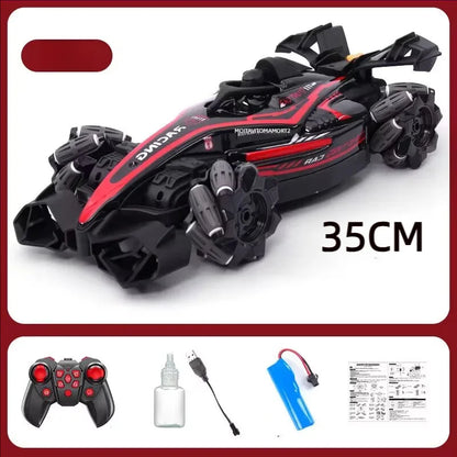 Rc Car Led Light 2.4G Radio Remote Control Cars Sports High Speed Drive Car Rc Watch Gesture F1 Formula Racing Boys Toy Supercar 4Y+