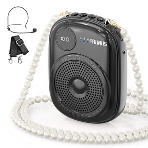 Portable Personal Voice Amplifier With Wired Mic