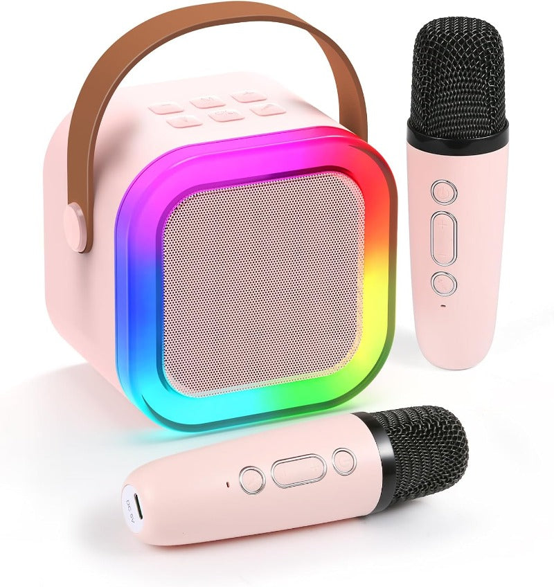 Portable Bluetooth Karaoke Machine With Rgb Subwoofer