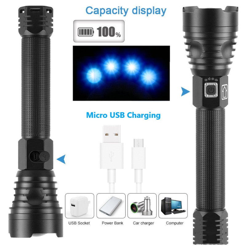 The Worlds Most Powerful Led Police Flashlight With Zoom 249485
