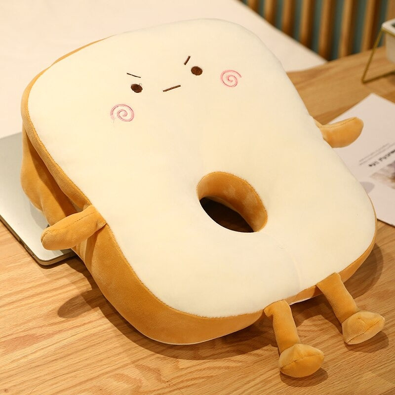 Bread Plush Nap Pillow