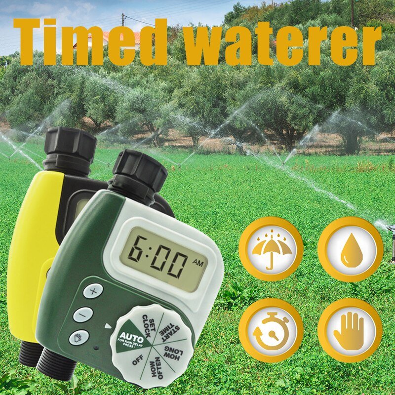 Garden Irrigation Control Timer - Automatic Watering Sprinkler System 7771094778054-1