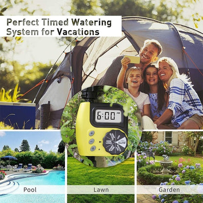 Garden Irrigation Control Timer - Automatic Watering Sprinkler System 7771094778054-1
