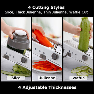 Professional Stainless Steel Mandoline Slicer For Precision Cutting