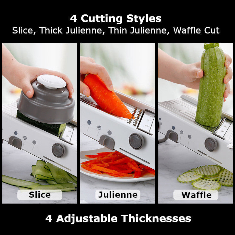 Professional Stainless Steel Mandoline Slicer For Precision Cutting