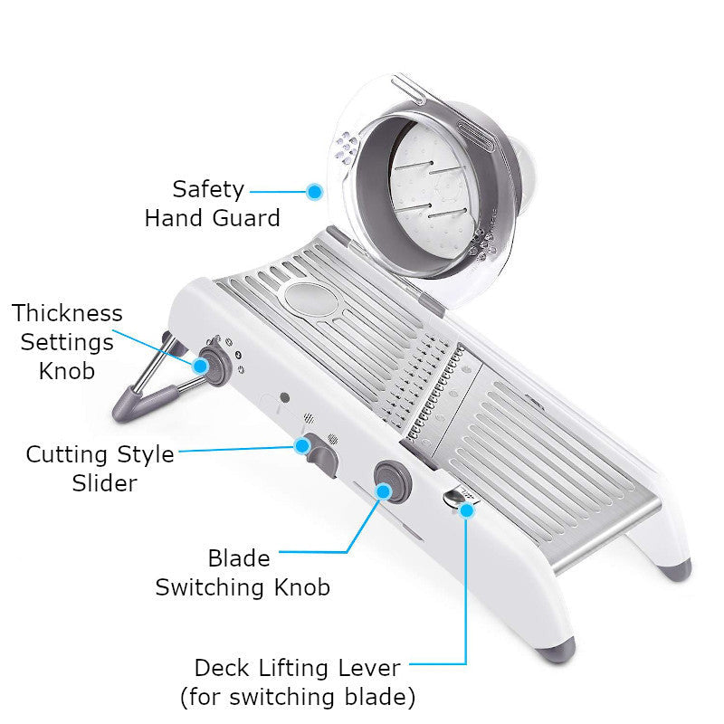 Professional Stainless Steel Mandoline Slicer For Precision Cutting