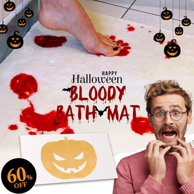 Bloody Color Changing Bath Mat