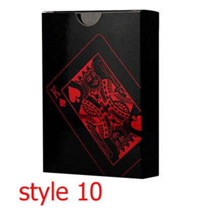 Waterproof Golden Playing Durable Cards