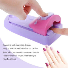 Beauty Nail Art Printer Easy Printing Pattern Stamp Manicure