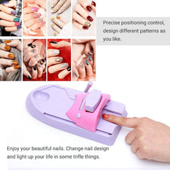 Beauty Nail Art Printer Easy Printing Pattern Stamp Manicure
