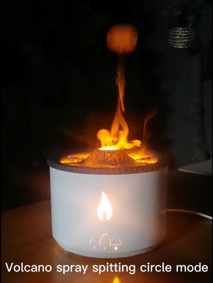 New Creative Ultrasonic Essential Oil Humidifier Volcano Aromatherapy Machine Spray Jellyfish Air